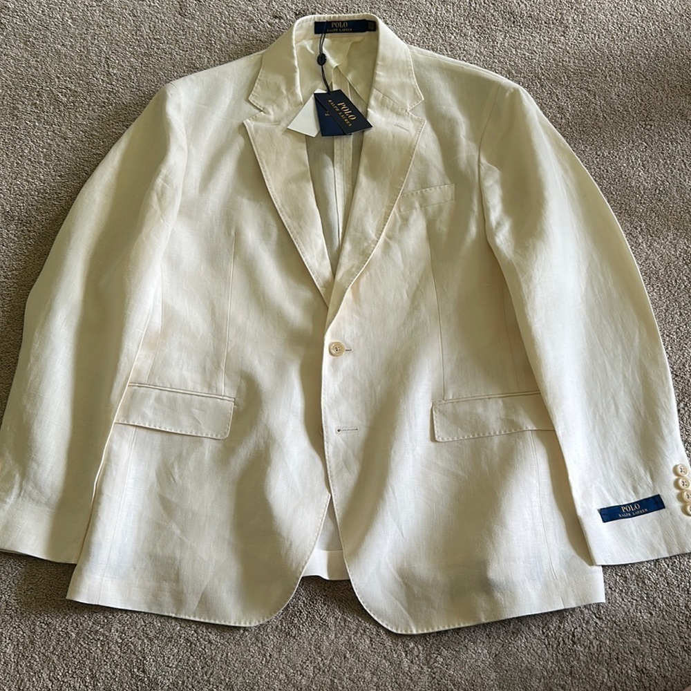 Polo Ralph Lauren Linen Suit Jacket